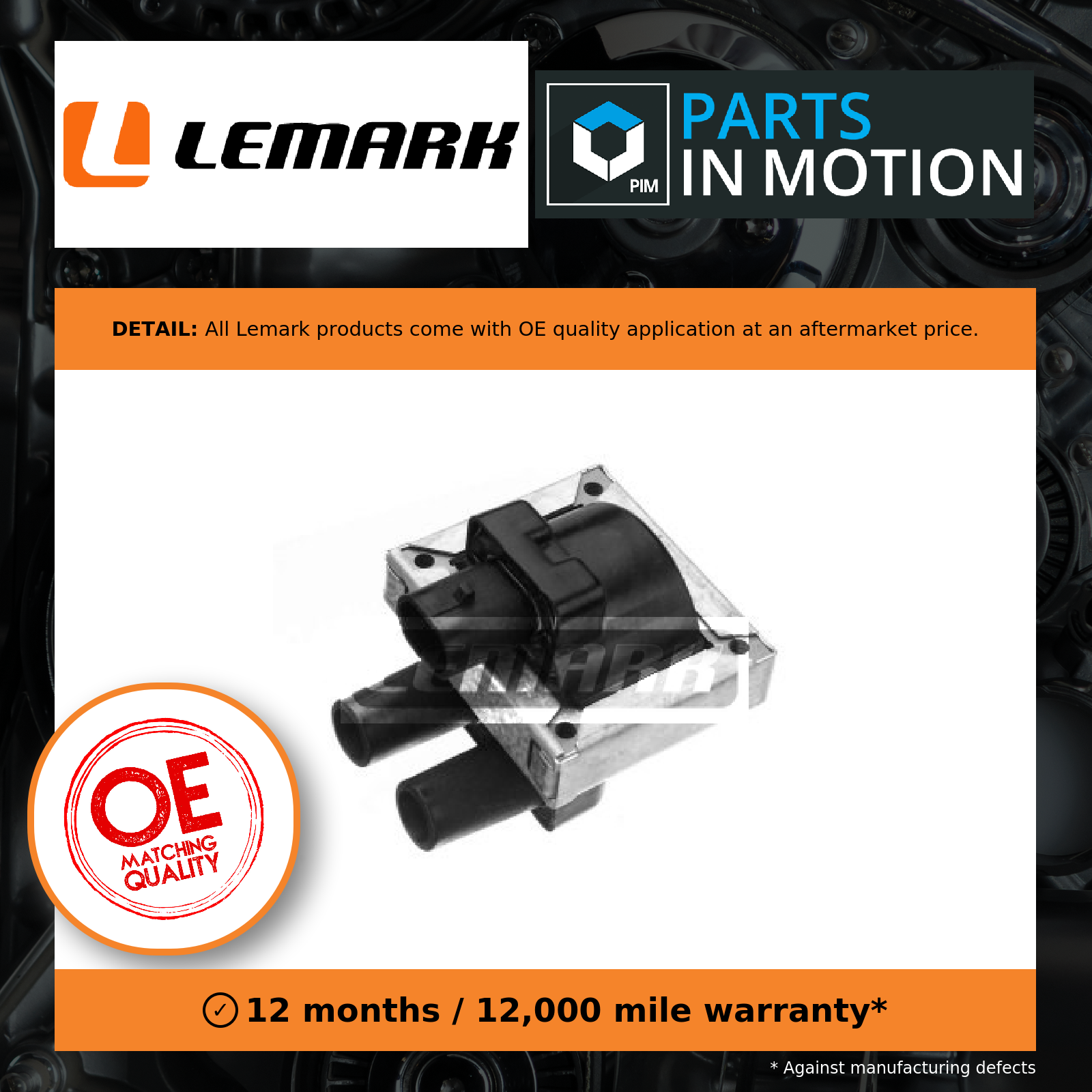 Lemark Ignition Coil CP206 [PM1050944]