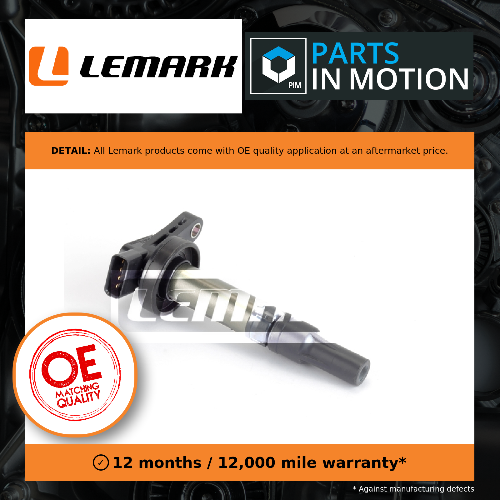 Lemark Ignition Coil CP151 [PM1050889]