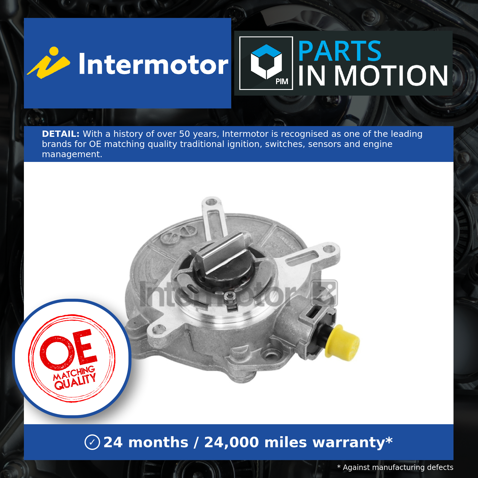 Intermotor Vacuum Pump 89109 [PM1048776]