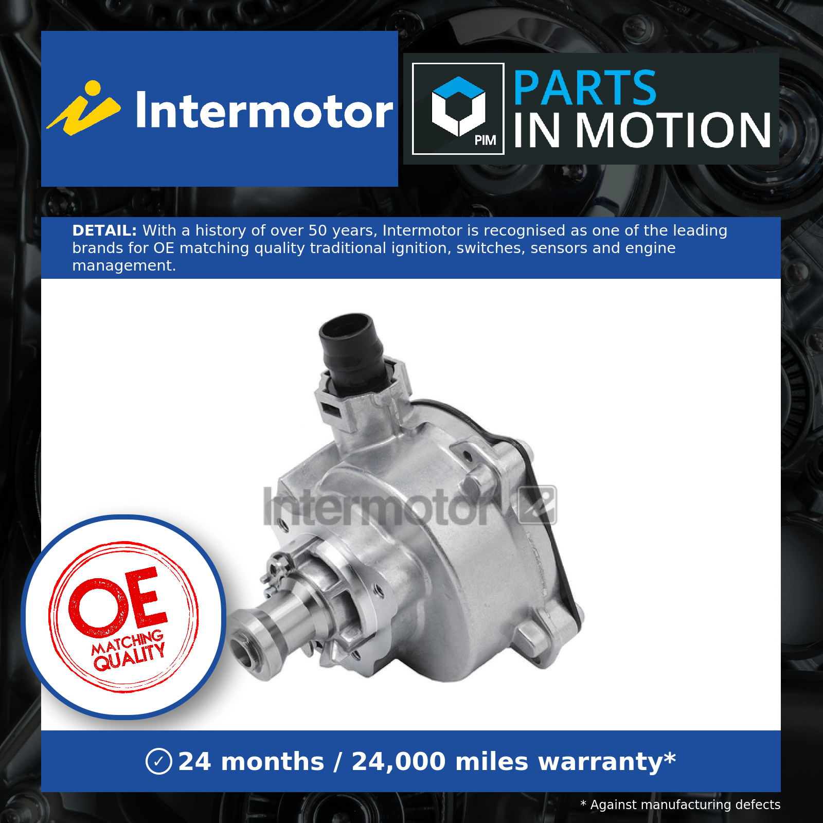 Intermotor Vacuum Pump 89087 [PM1048755]
