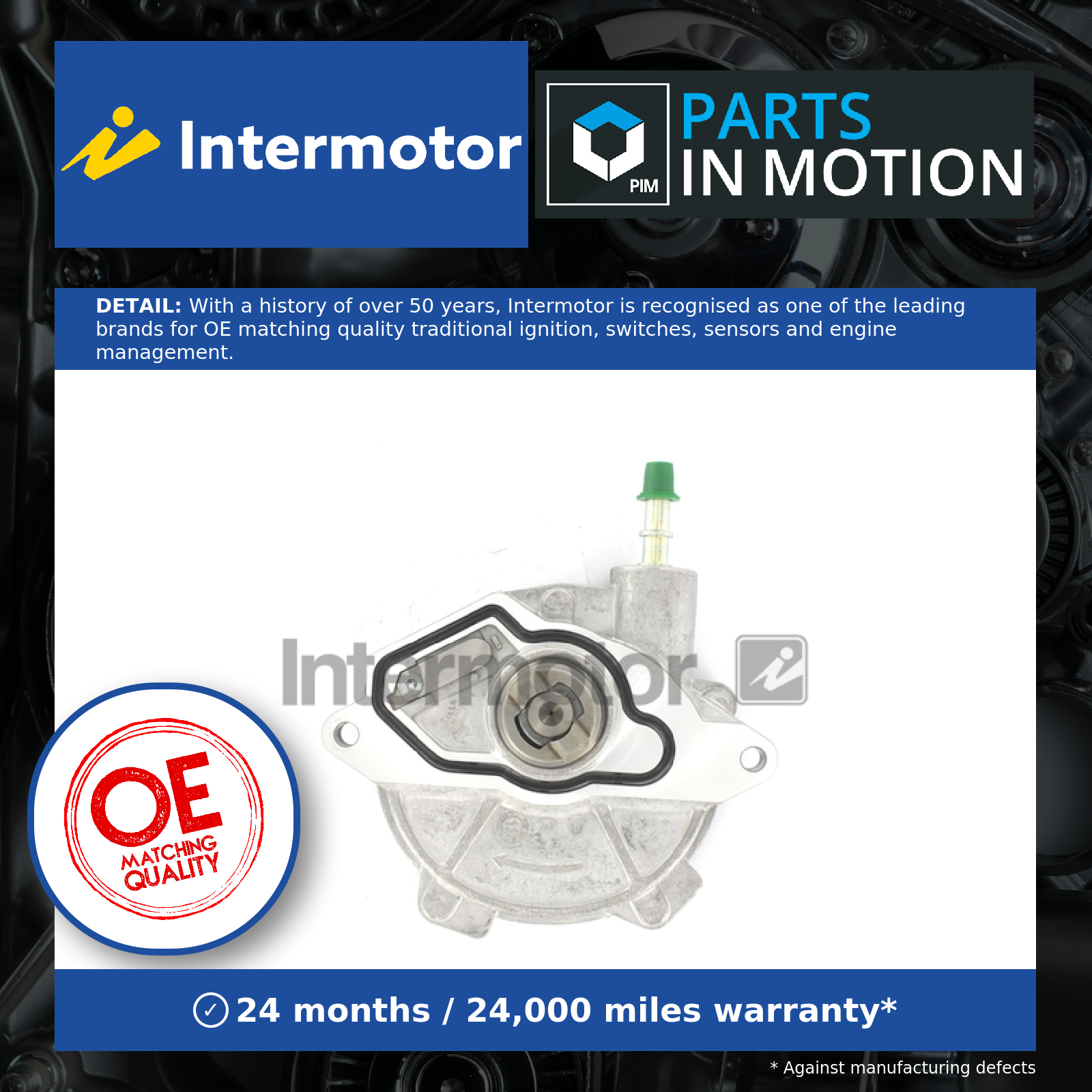 Intermotor Vacuum Pump 89064 [PM1048736]