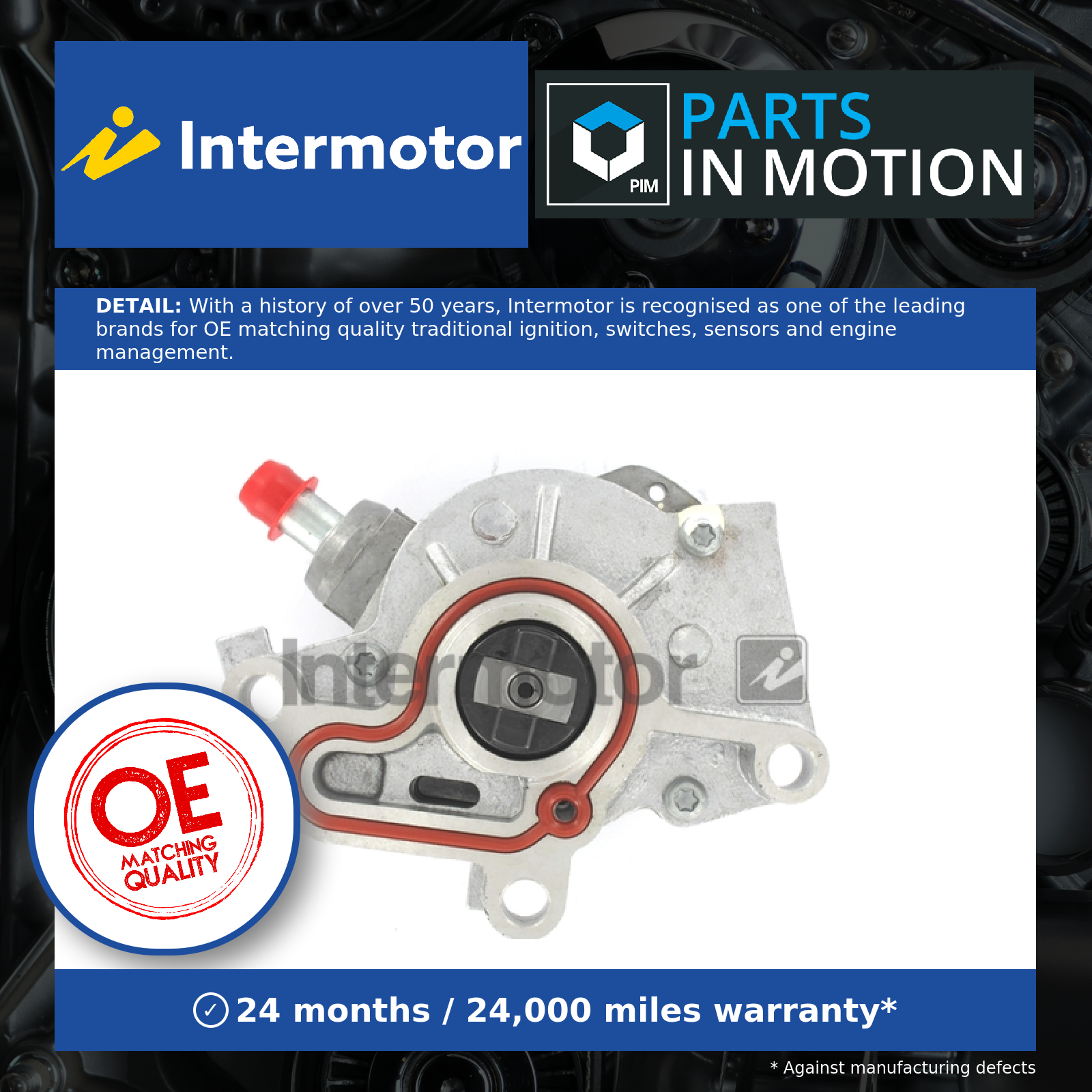 Intermotor Vacuum Pump 89023 [PM1048700]
