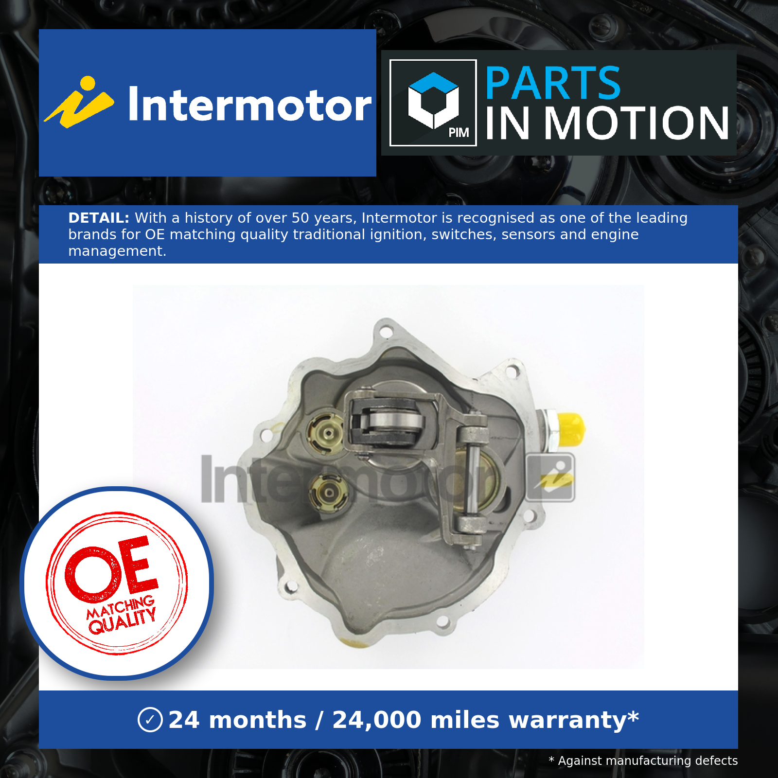 Intermotor Vacuum Pump 89013 [PM1048692]