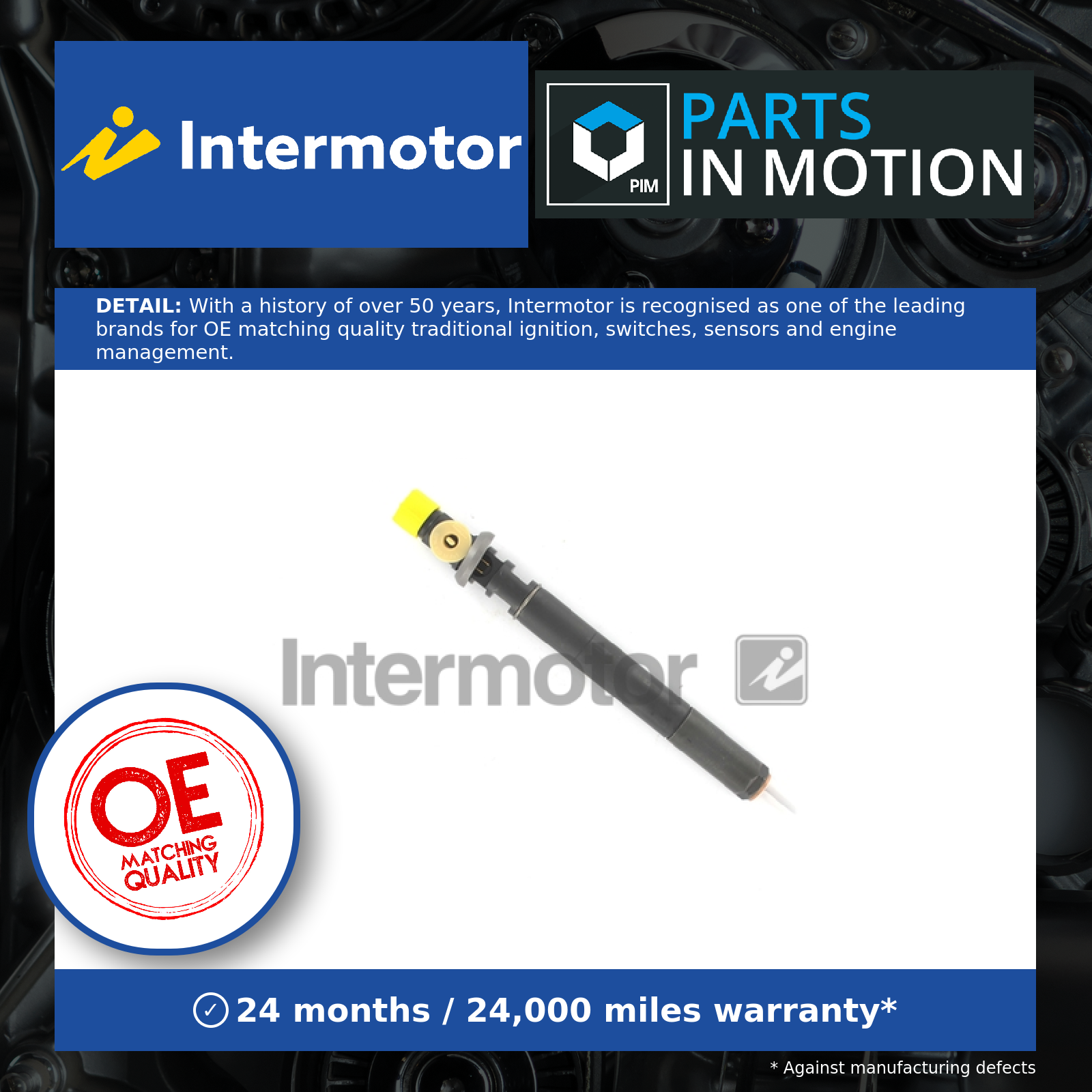 Intermotor Diesel Fuel Injector 87052 [PM1048180]