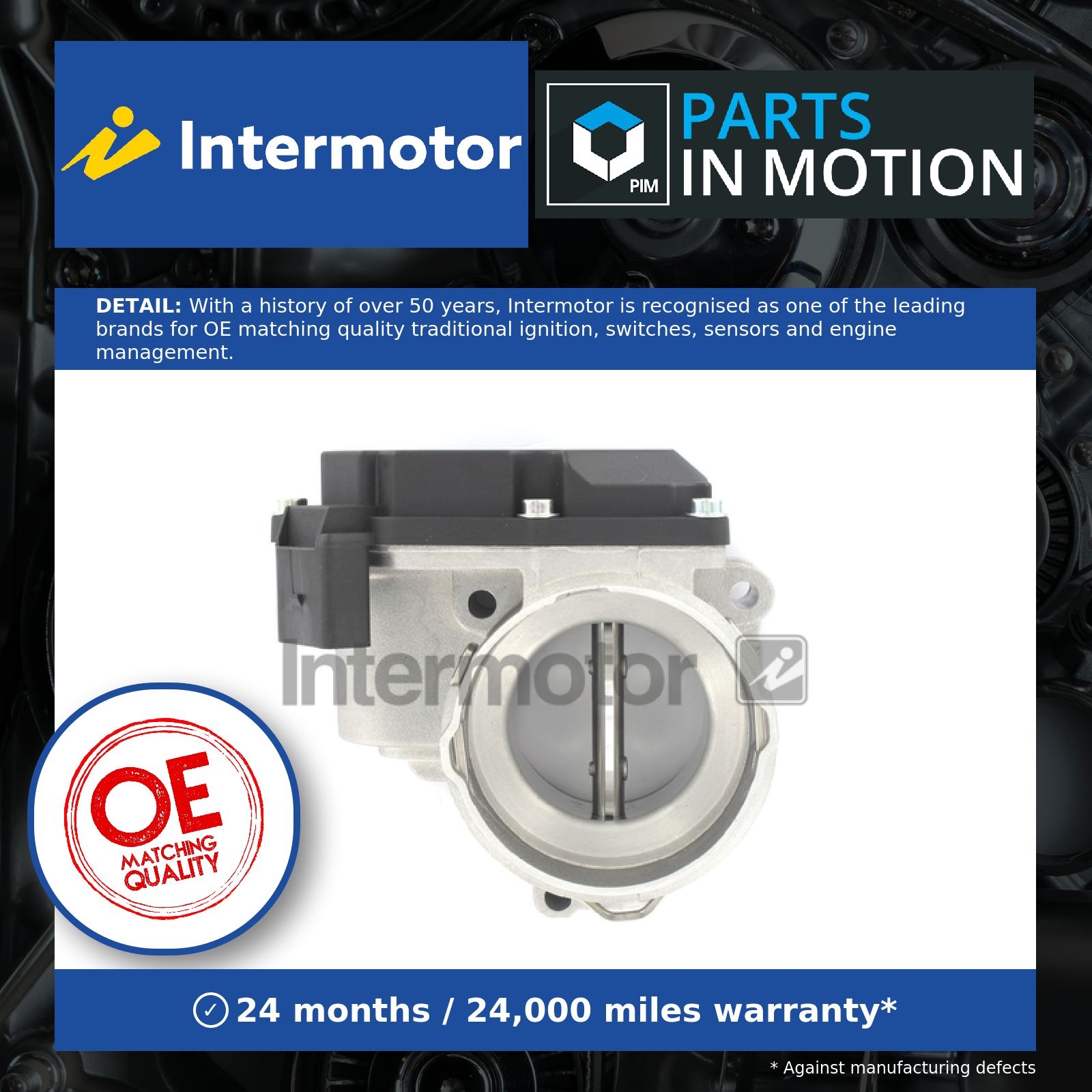 Intermotor Throttle Body 68344 [PM1047851]