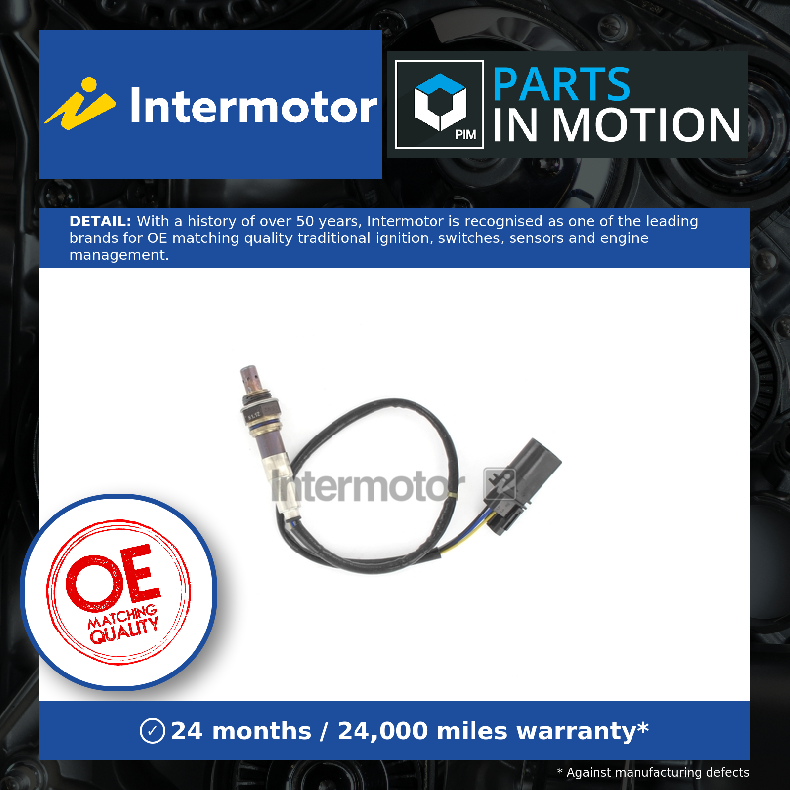 Intermotor Lambda Sensor 65078 [PM1047653]