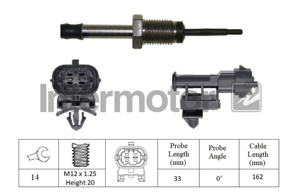 Intermotor Exhaust Temperature Sensor 27125 [PM1044846]