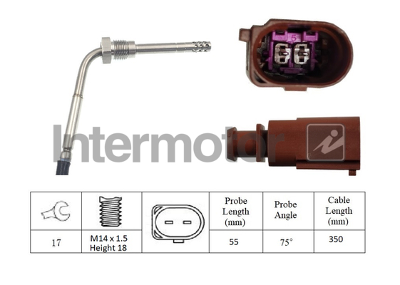 Intermotor Exhaust Temperature Sensor 27082 [PM1044806]