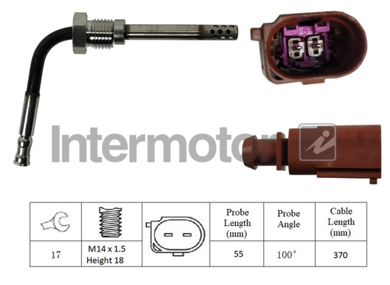 Intermotor Exhaust Temperature Sensor 27079 [PM1044803]
