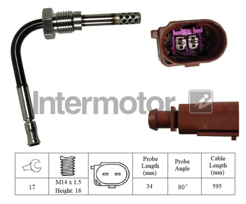 Intermotor Exhaust Temperature Sensor 27067 [PM1044791]