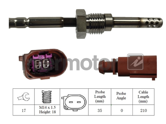 Intermotor Exhaust Temperature Sensor 27058 [PM1044783]