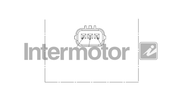 Intermotor RPM / Crankshaft Sensor 17182 [PM1044154]