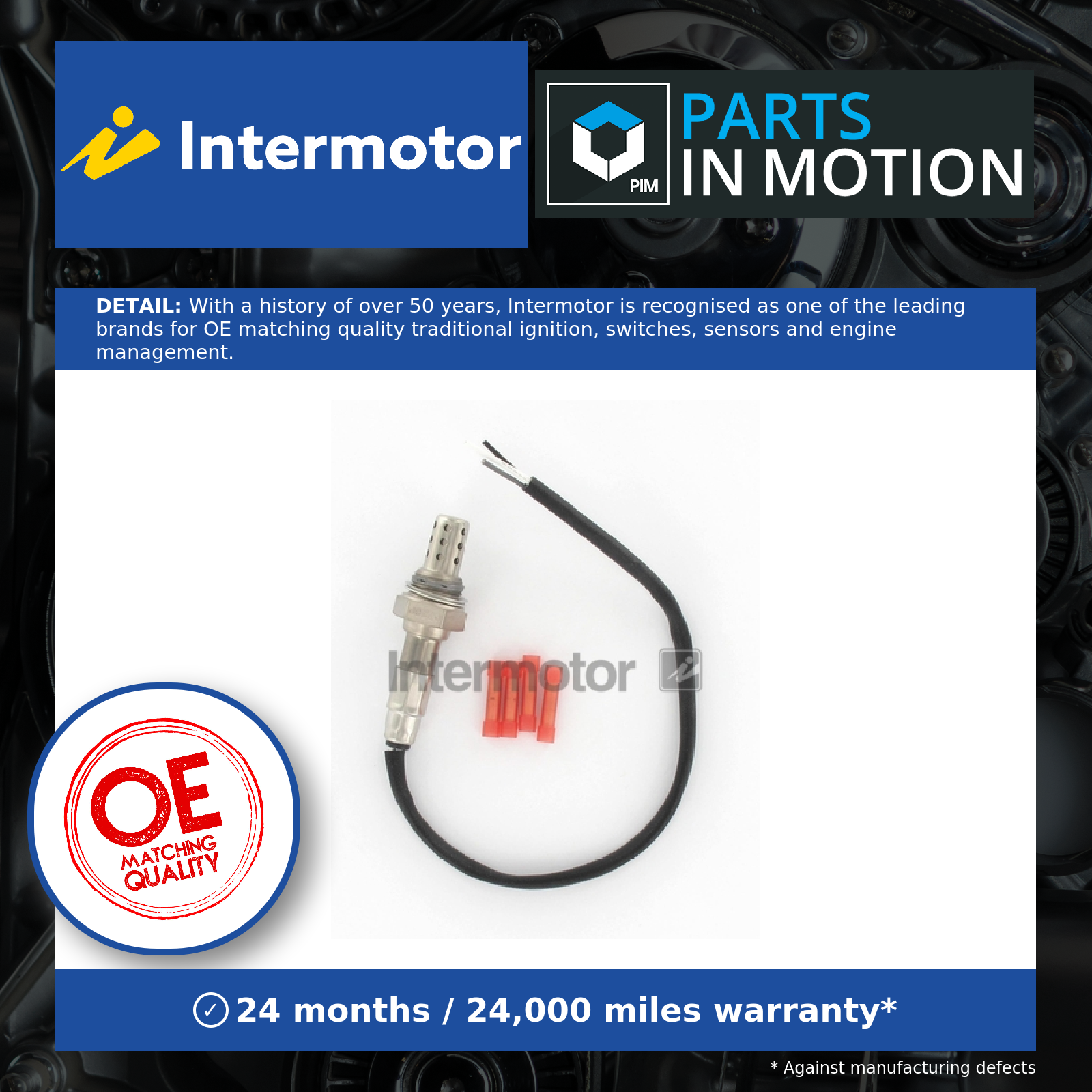 Intermotor Lambda Sensor 13300 [PM1043636]
