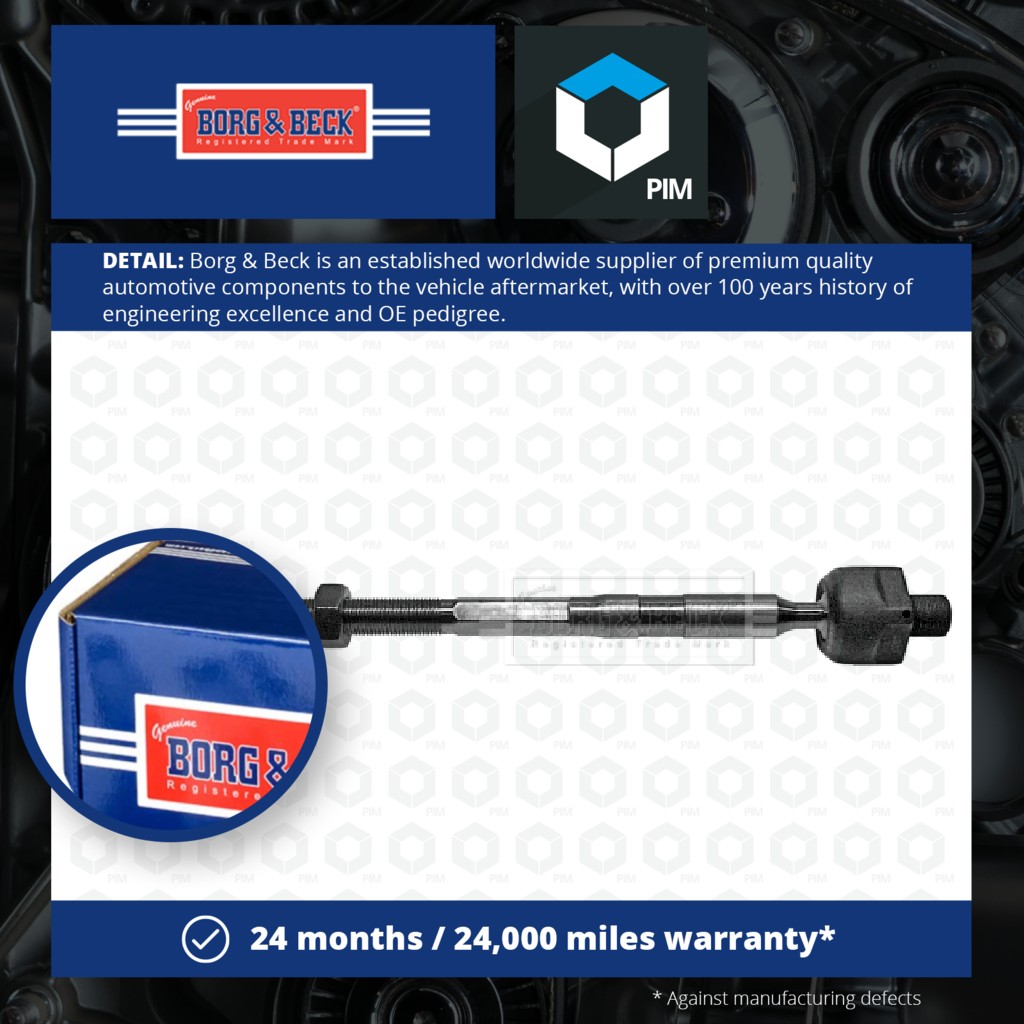 Borg & Beck Inner Rack End Left or Right BTR5172 [PM1024238]