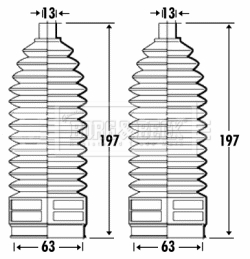 Borg & Beck BSG3322