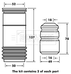 Borg & Beck BPK7118