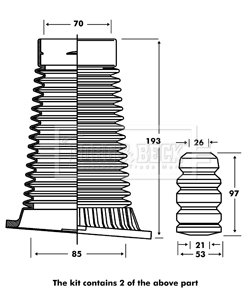 Borg & Beck BPK7115