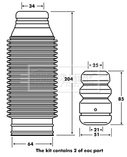 Borg & Beck BPK7112