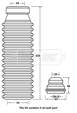 Borg & Beck BPK7110