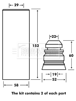 Borg & Beck BPK7107