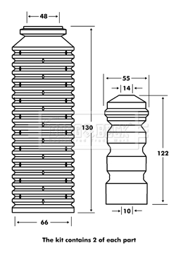 Borg & Beck BPK7087