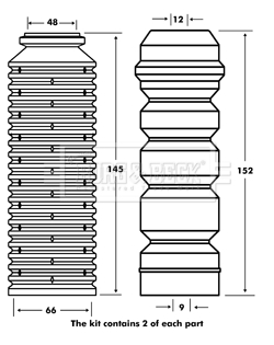 Borg & Beck BPK7086