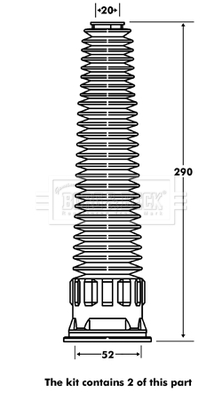 Borg & Beck BPK7070