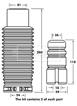 Borg & Beck BPK7066