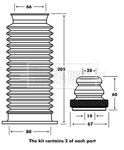 Borg & Beck BPK7062