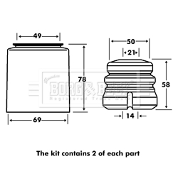 Borg & Beck BPK7026