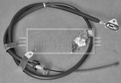 Borg & Beck BKB3501 Handbrake Cable