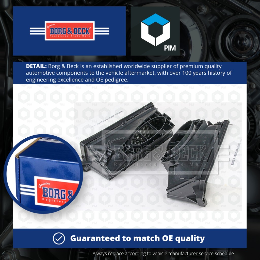 Borg & Beck Air Filter BFA2533 [PM1014308]