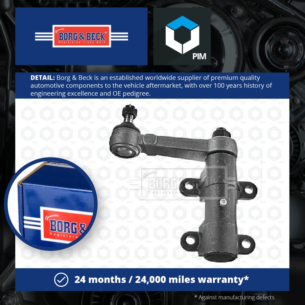 Borg & Beck Idler Pitman Steering Arm BDL6430 [PM1011506]