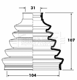 Borg & Beck BCB6087