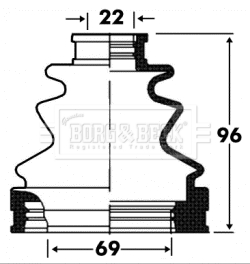 Borg & Beck BCB2872