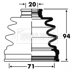 Borg & Beck BCB2860