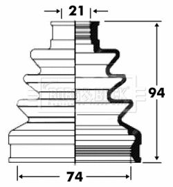 Borg & Beck BCB2821