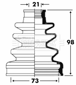 Borg & Beck BCB2816