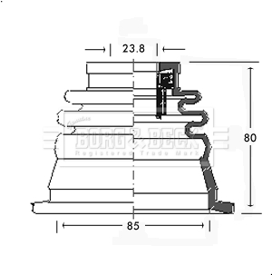 Borg & Beck BCB2543