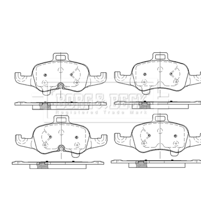 Borg & Beck BBP2589