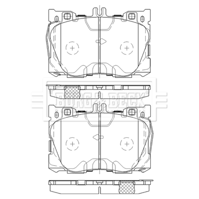 Borg & Beck BBP2587