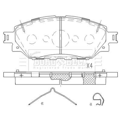 Borg & Beck BBP2570