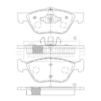 Borg & Beck BBP2566