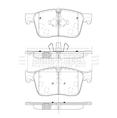 Borg & Beck BBP2548