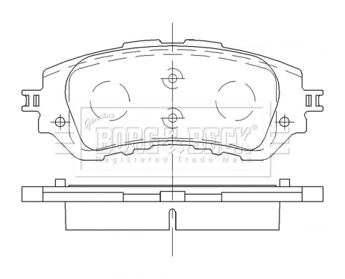 Borg & Beck BBP2483