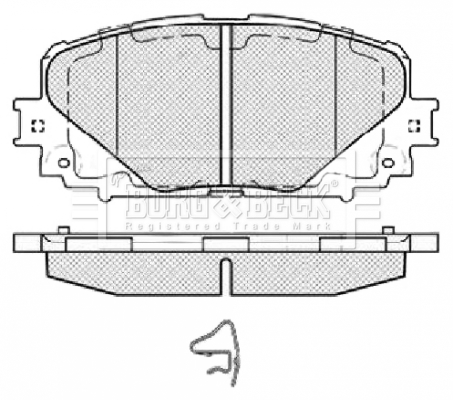 Borg & Beck BBP2464