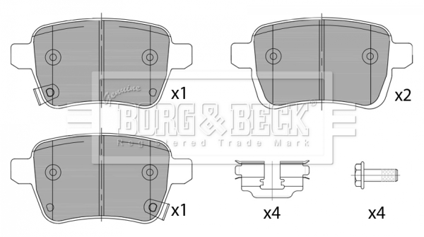 Borg & Beck BBP2460