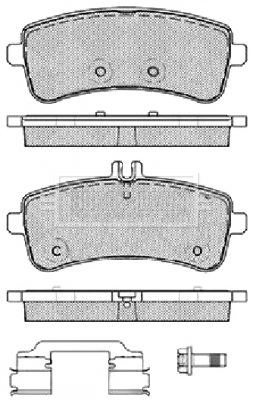 Borg & Beck BBP2457