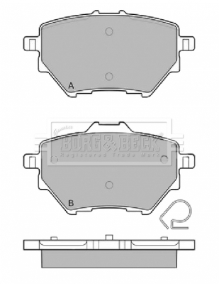 Borg & Beck BBP2452