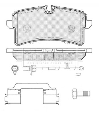 Borg & Beck BBP2449